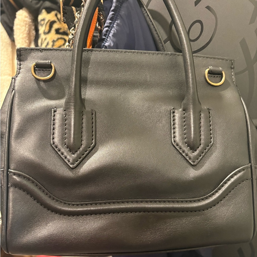 Versace Black Satchel with Medusa Detail - Picture 7 of 7